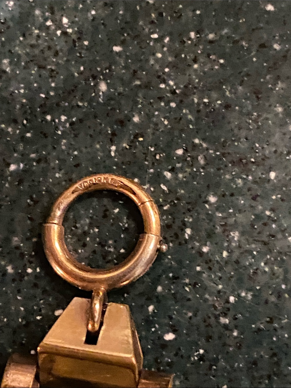 Rose Gold Filled Track Bracelet - Picture 5 of 5